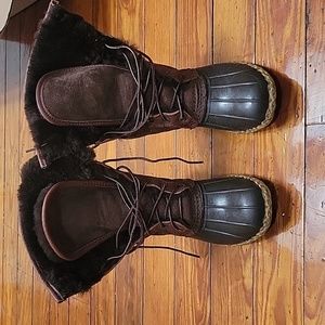 LL BEAN Winter/snow duck boots